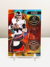 2022 Select Desmond Ridder #DS-4 Draft Selections Tie-Dye Prizm #/25 Falcons