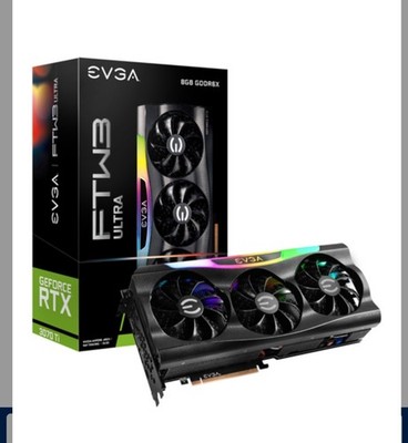 EVGA GeForce RTX 3070 Ti FTW3 Ultra Gaming 8GB GDDR6X 08G-P5-3797-KL
