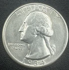 1934 Washington Quarter Unc
