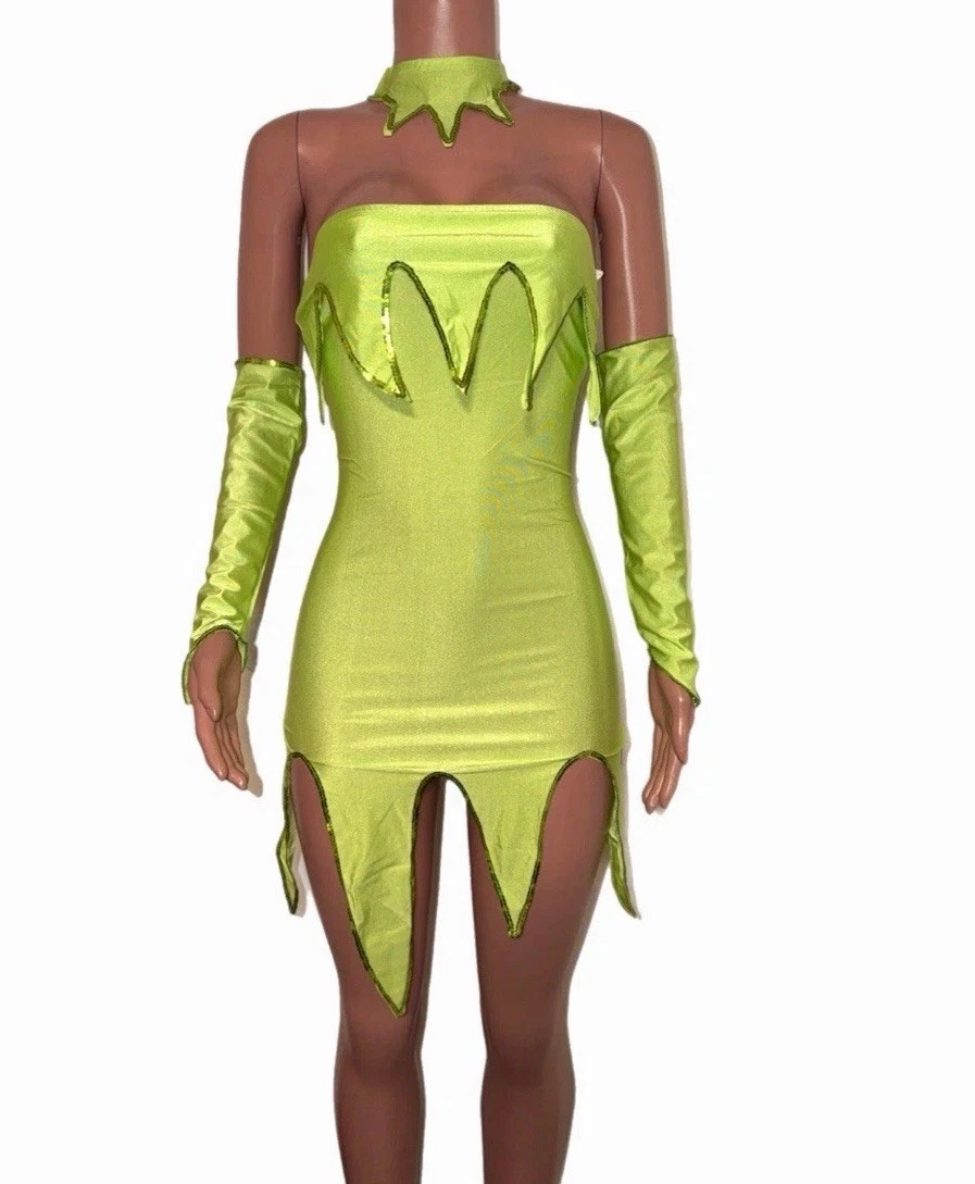 green sequin tinkerbell dress Costumes for Women for sale E4102524