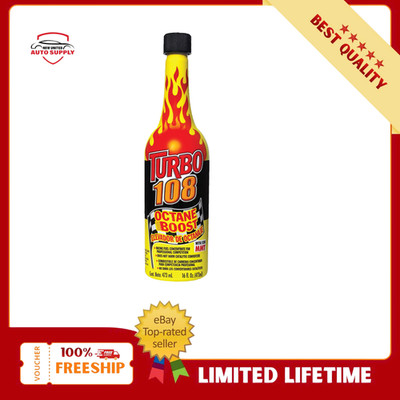 Turbo 108 Octane Boost 16 oz Racing Fuel Concentrate Restore Power NA30