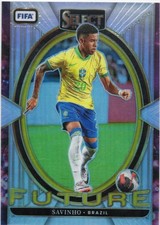 Savinho 2024-25 Panini Select FIFA Silver Prizm Select Future #19