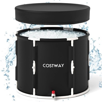 Foldable Ice Bath Tub w/ Plunge Pool for Recovery Cold Water Therapy Training