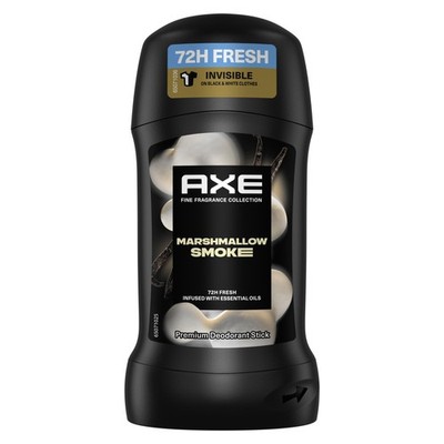 Axe Deodorant Stick Marshmallow Smoke Herren Deo ohne Aluminium 72h Schutz 50 ml