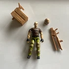 GI Joe SALVO v1 Hasbro 1990 ARAH 3.75" Vintage With Accessories