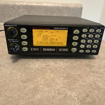 Uniden BC780XLT Bearcat TrunkTracker III 500-Channel scanner - Working