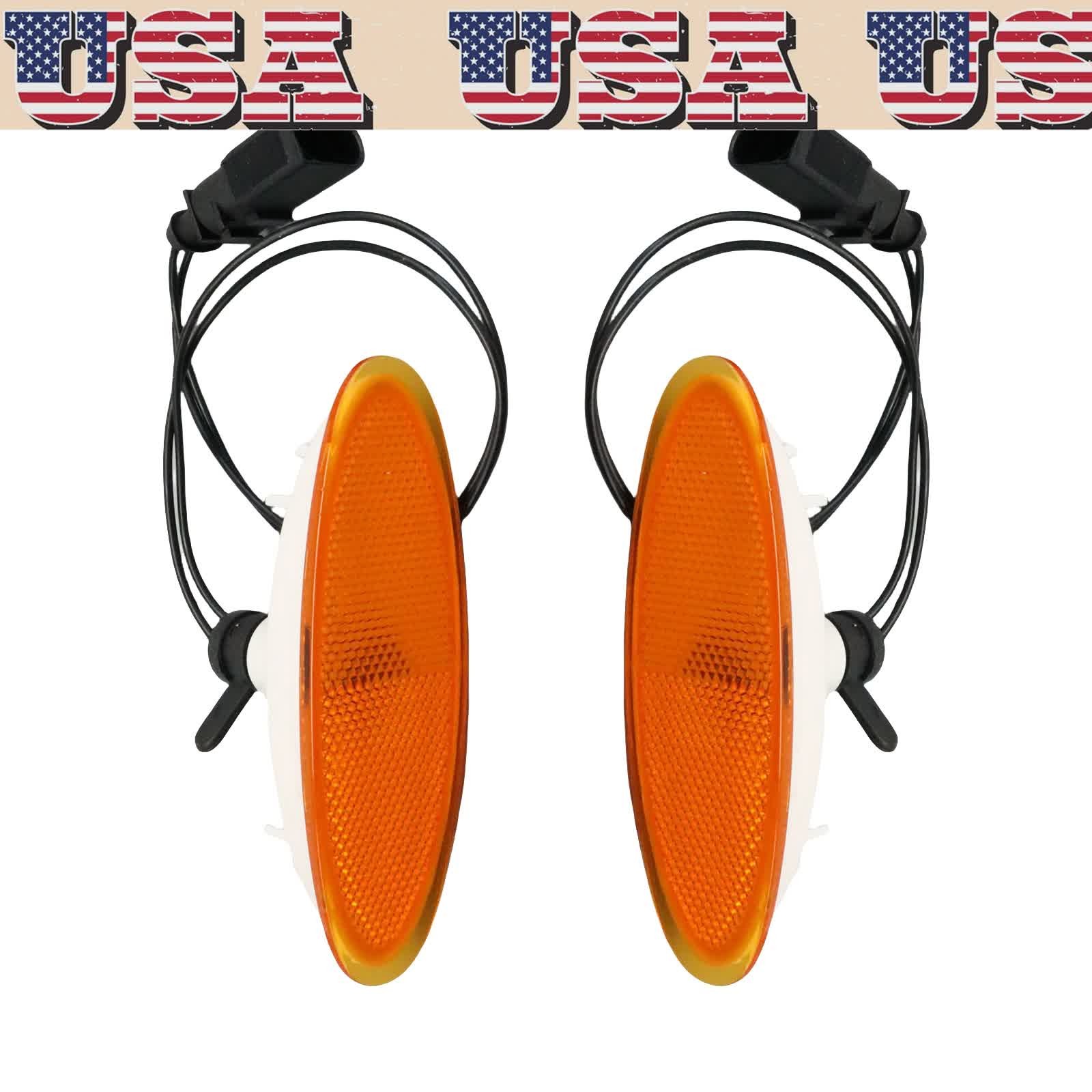 Front Bumper Left+Right Side Marker Light for Bentley Continental GT GTC 04-11