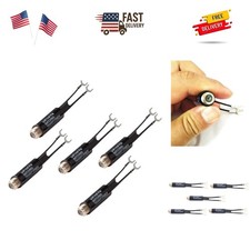 Accessonico 5 Pack 75 Ohm to 300 Ohm UHF VHF FM Antenna Adapter Matching