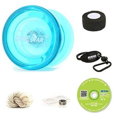 Yoyo One Star Beginner's DVD included Light Blue Starter Set by Yoyo Factory