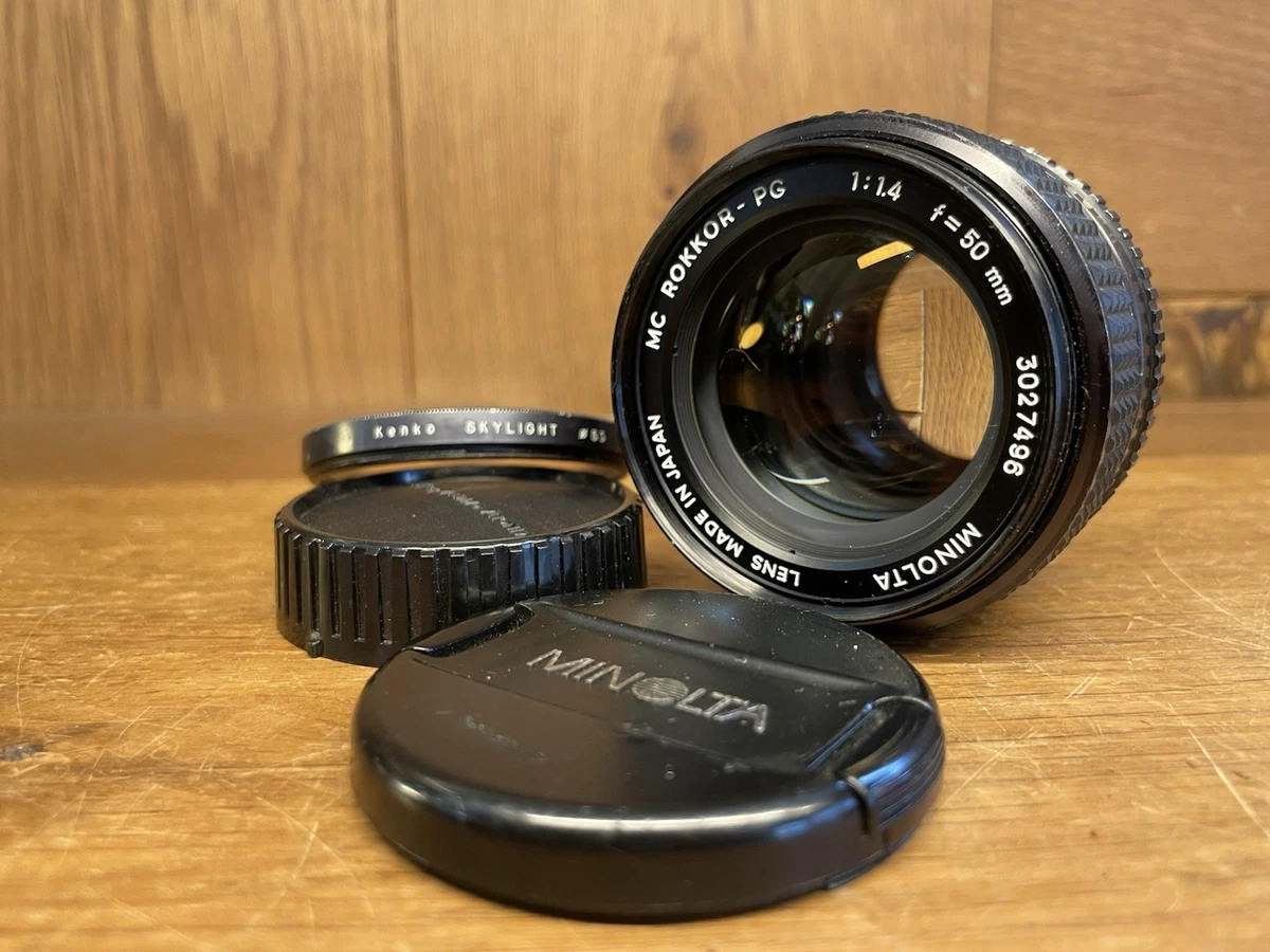 Minolta f/1.4 Lenses 50mm Focal for sale - eBay