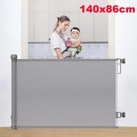 Retractable Pet Dog Gate Baby Toddler Safety Guard Folding Stair Gates Isolation