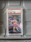 2024 Panini Blue Ice Prizm Fireworks #1 Patrick Mahomes II Chiefs 61/99 PSA 9