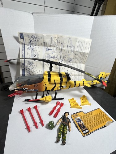 GI Joe Hasbro 1988 Tiger Force Tiger Fly con Recondo para piezas o reconstrucción LEER