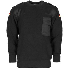 Maglione esercito tedesco ORIGINALE nero lana usato ottimo 