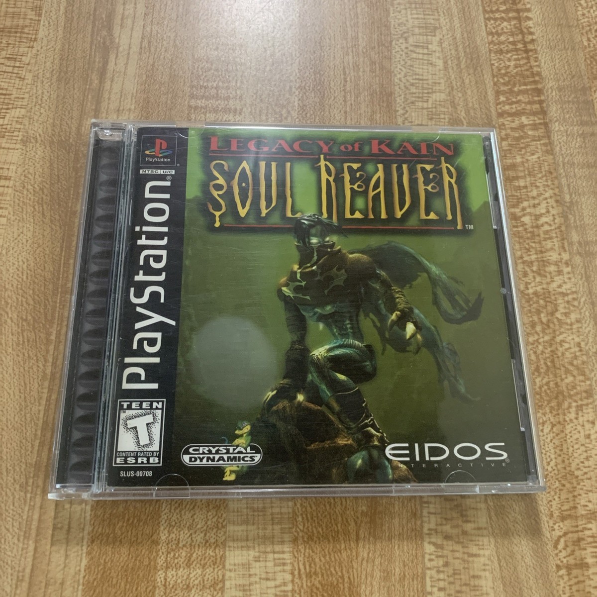 Legacy of kain soul reaver jaquette holographique complet tester playstation 1 - Jeux vidéo