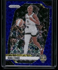 Dana Evans 2024 Panini Prizm WNBA Blue Velocity Prizms