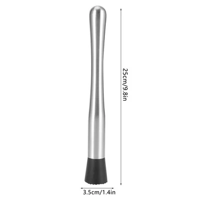 1 Tige à Glace En Acier Inoxydable Durable Pour Bar à Domicile - Photo 1/4