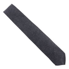 HERMES Tie Cashmere Gray Men s R110725005 Used Bulk Buy