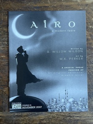CAIRO / SENTENCES Preview Flipbook (DC / Vertigo, 2007) VF/NM (9.0)