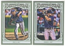 2013 Topps Gypsy Queen - TAMPA BAY RAYS Team Set