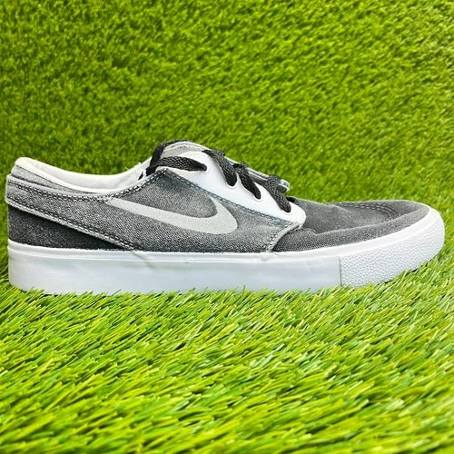 Nike SB Zoom Stefan Janoski Canvas RM Mens Size 8 Gray Athletic Shoes Sneakers