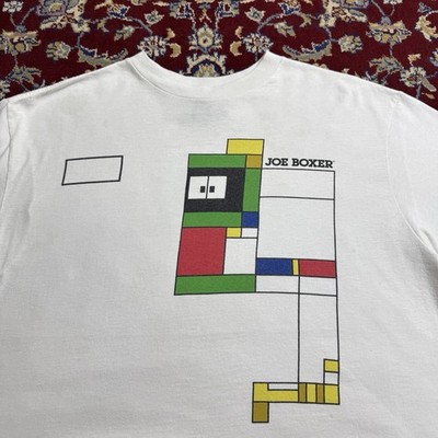 Vintage 1998 MoMA Piet Mondrian Marvin The Martian Joe Boxer Museum Art Tee 90s