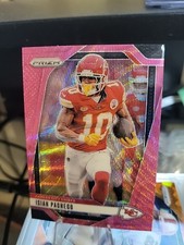 2024 Panini Prizm - Isiah Pacheco #139 Pink Wave Prizm - Kansas City Chiefs 🔥 