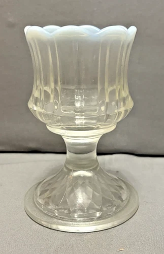 Fenton - French Opalescence - Pedestal Votive Candle Holder