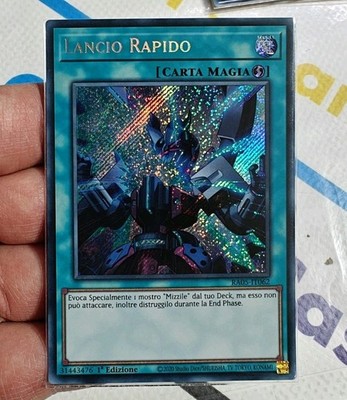 SCHNELLSTART   (Quick Launch)   SECRET RA05 IT062   1Ed   Yugioh!
