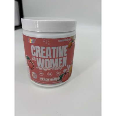 Nutrex Research Creatine for Women Peach Mango 30 Servings Collagen Biotin BCAAs