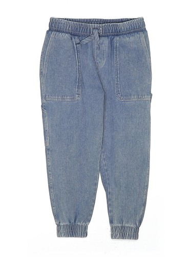 Jeans Délavés Bleus Golden Denim Pour Enfant - Taille 5T - Authentique