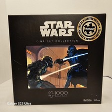 NEW SEALED Star Wars Fine Art Collection 1000 Piece Puzzle Luke Vader, Buffalo