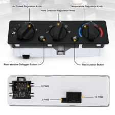 Q21-6012 1PCS HVAC CONTROL PANEL Assembly For Peterbilt 385 386 2008-2015 New