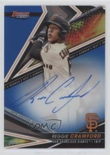 2022 Bowman's Best of Blue Refractor 126/150 Reggie Crawford #B22-RC Auto 1d45