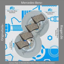 Mercedes-Benz StarParts Bremsenpaket  Bel&auml;ge Scheiben VA  W 213, 238,