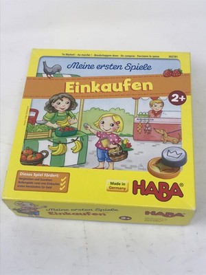 HABA 302781 - Meine ersten Spiele Einkaufen -  2 Jahre - komplett