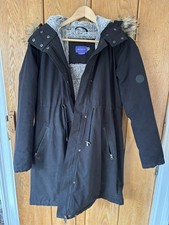 Cappotto parka 3 in 1 Seraphine donna maternità e bambino taglia 10 nero 