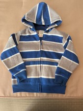 Garanimals Boys Blue  Grey Jacket with Hood, Pockets and Zipper Size 4T/NP5