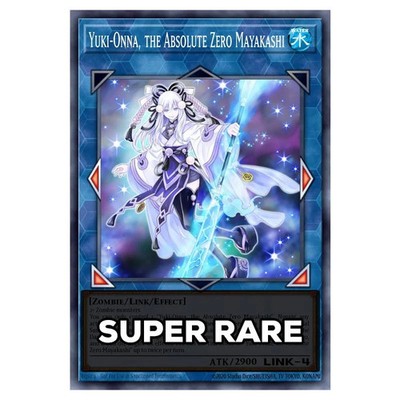 YuGiOh Rarität Sammlung 5 Yuki-Onna, die Absolute Null Mayakashi (Super Rare...