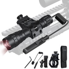 DARKBEAM ir Flashlight Infrared 850nm Light LED Rechargeable Mini for Night V...