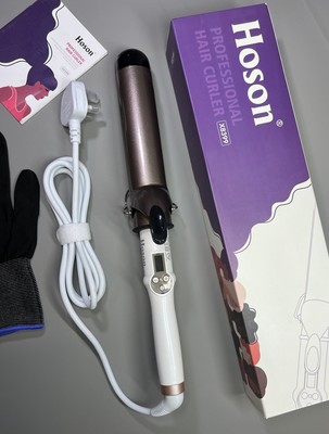 Hoson Haar Lockenstab Stab Zange 45 mm großer großer Schaft Profi Lockenstab