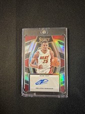Panini Select 2023-24 Orlando Robinson #SSS-ORM Heat Autograph Prizm