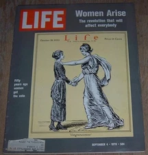 Life Magazine September 4, 1970 Women Arise Kate Millett America Cup Mills