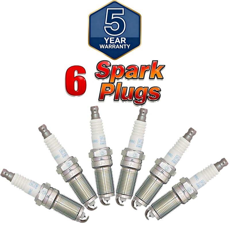 Set of 6 Motorcraft SP532X SP532 For Ford 1.6L Iridium Spark Plugs replaces