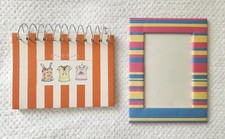 Desktop Photo Album, 4x6, holds 24,Chinsung; Frame w Card Attached, 3.5x5in,New