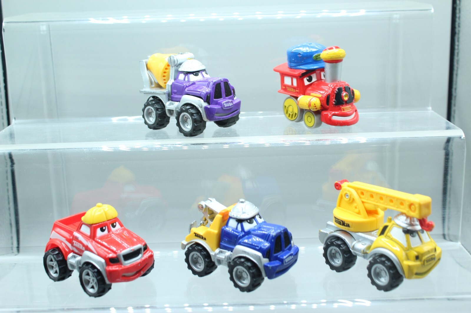 LOT of CHUCK AND FRIENDS Tonka Hasbro Trucks #2 (A1)