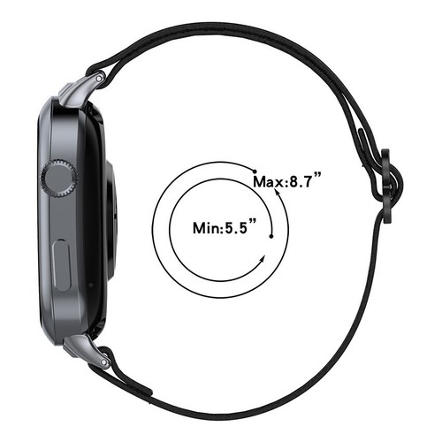Cinturino elastico intrecciato nylon Watch (air bag non indicato) per Huawei Watch D2 - Foto 4 di 32