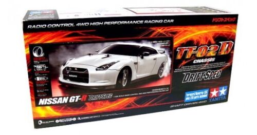 Tamiya RC 1/10, Nissan GT-R TT-02D Chassis Drift Spec 4WD 1/10 , Racing Car - Picture 5 of 6