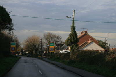 Foto 6x4 Annäherung Donabate Co. Dublin von Osten entlang der Balc c2007
