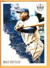 MULE SUTTLES(NEGRO LEAGUE)2020 PANINI DIAMOND KING/CARD